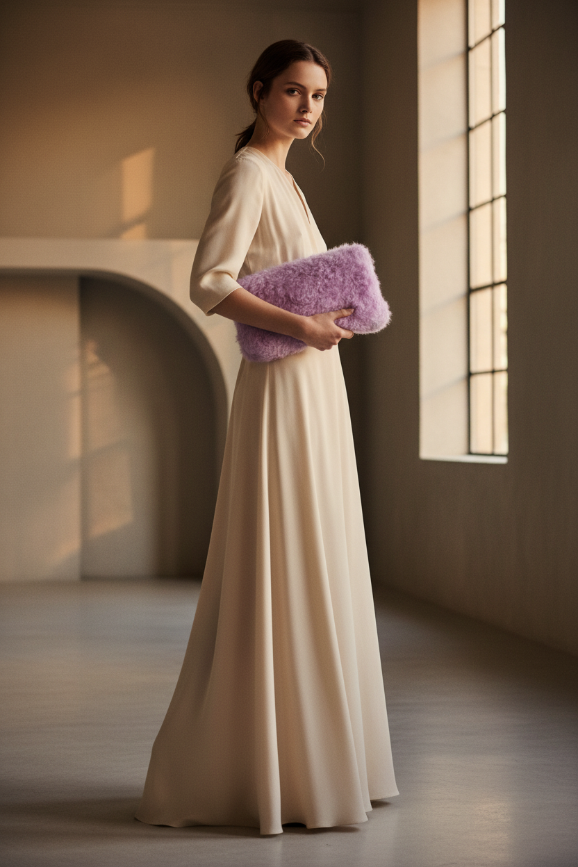 Dries Van Noten クラッチバッグ着用イメージ