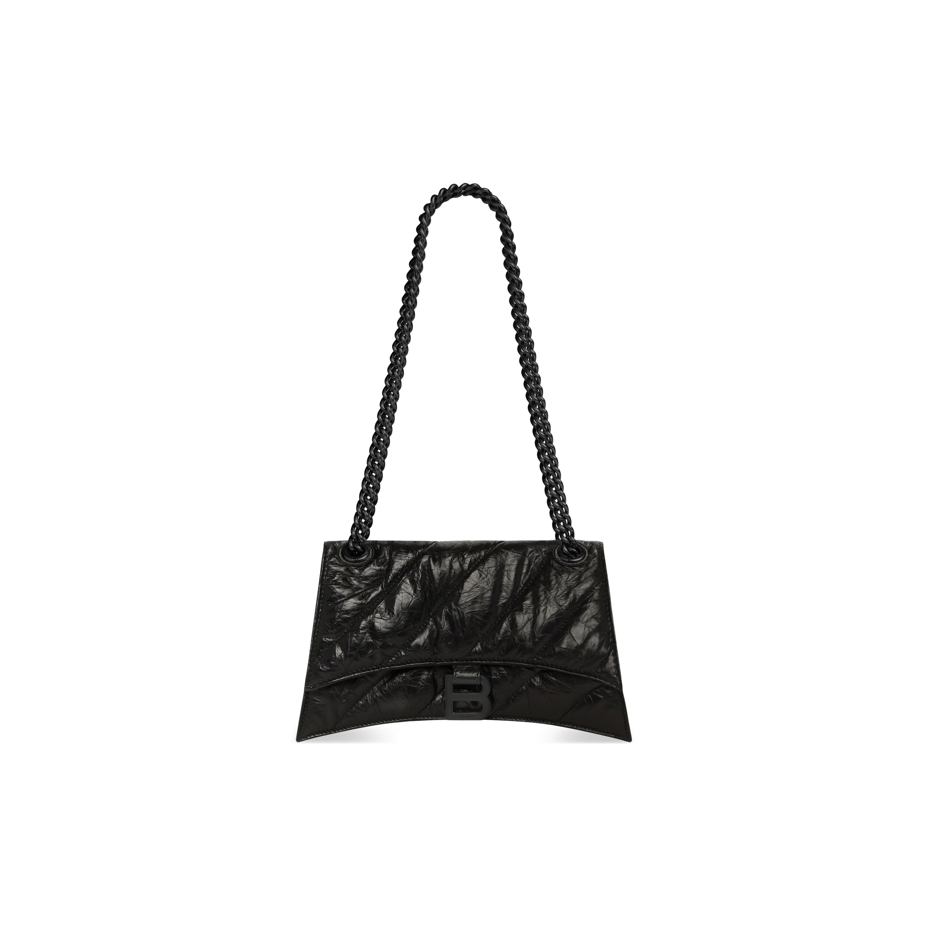 バレンシアガ Crush Small Chain Bag ブラック｜ショルダーバッグ