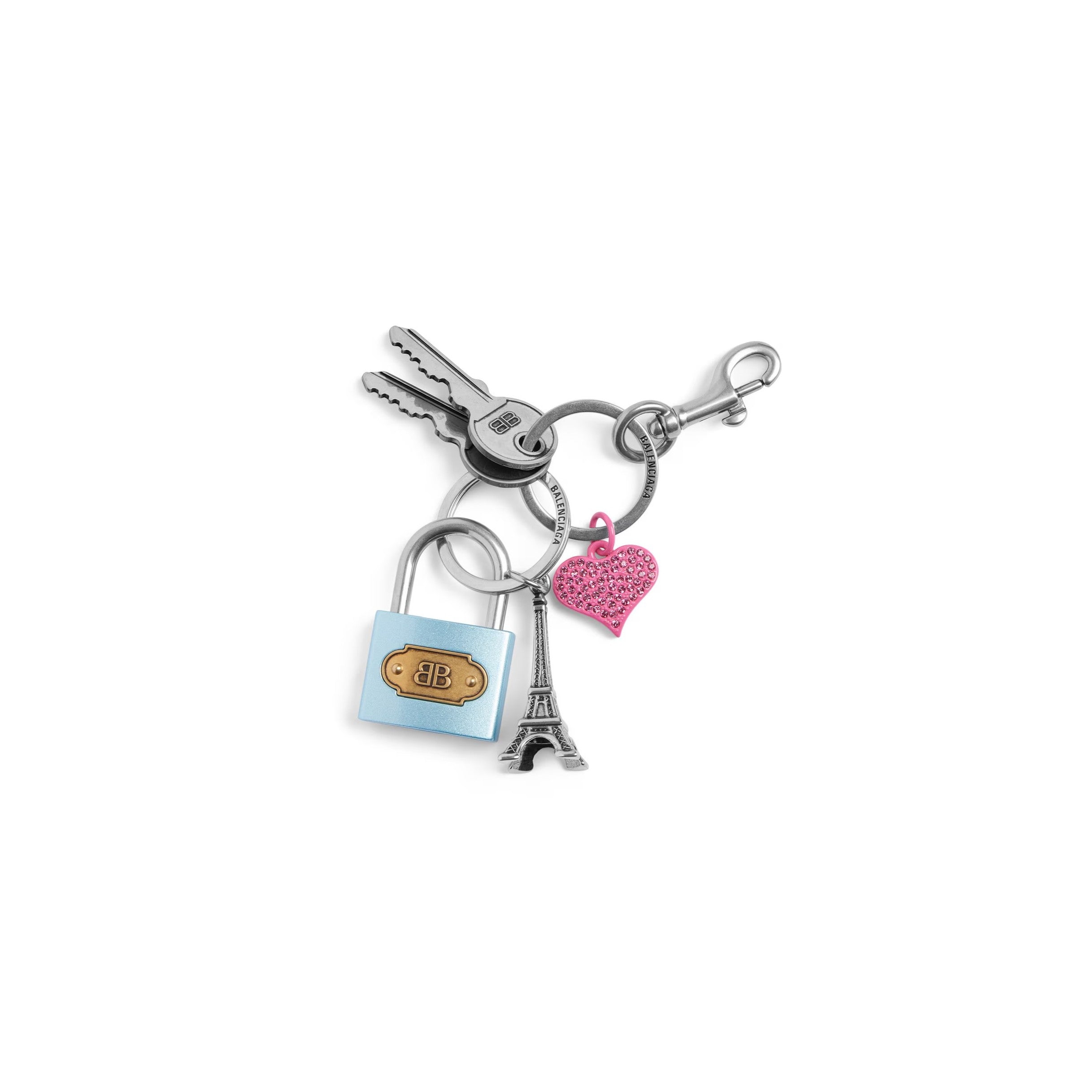 バレンシアガ Padlock Charm Keyring｜キーリング｜公式通販 – BOLS・1987