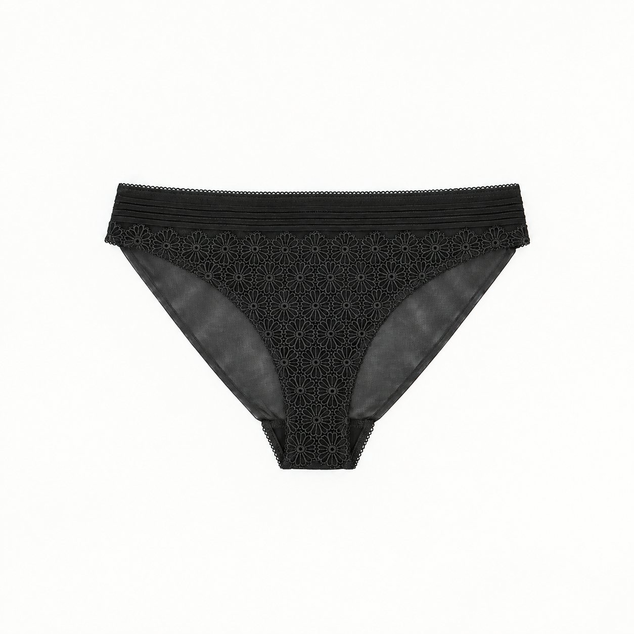 LA PERLA [ラ ペルラ] / FLORAL LACE BRIEFS (BLACK) [フローラルレースショーツ]