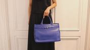 Valextra [ヴァレクストラ] / BRERA HAND BAG (blue)  [ブレラ ハンド バッグ]