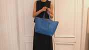 Valextra [ヴァレクストラ] / SOFT TOTE BAG (blue)  [ソフト トートバッグ]