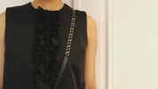 Valextra [ヴァレクストラ] / CLASSICAL CHAIN BAG (black)  [クラシカル チェーン バッグ]