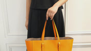 Valextra [ヴァレクストラ] / SOFT TOTE BAG (orange)  [ソフト トートバッグ]