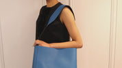 Valextra [ヴァレクストラ] / SOFT SACCA BUCKET BAG (blue)  [ソフトサッカ バケットバッグ]