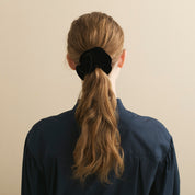 ALEXANDRE DE PARIS [アレクサンドル ドゥ パリ] / SCRUNCHIE (BLACK)   [シュシュ]