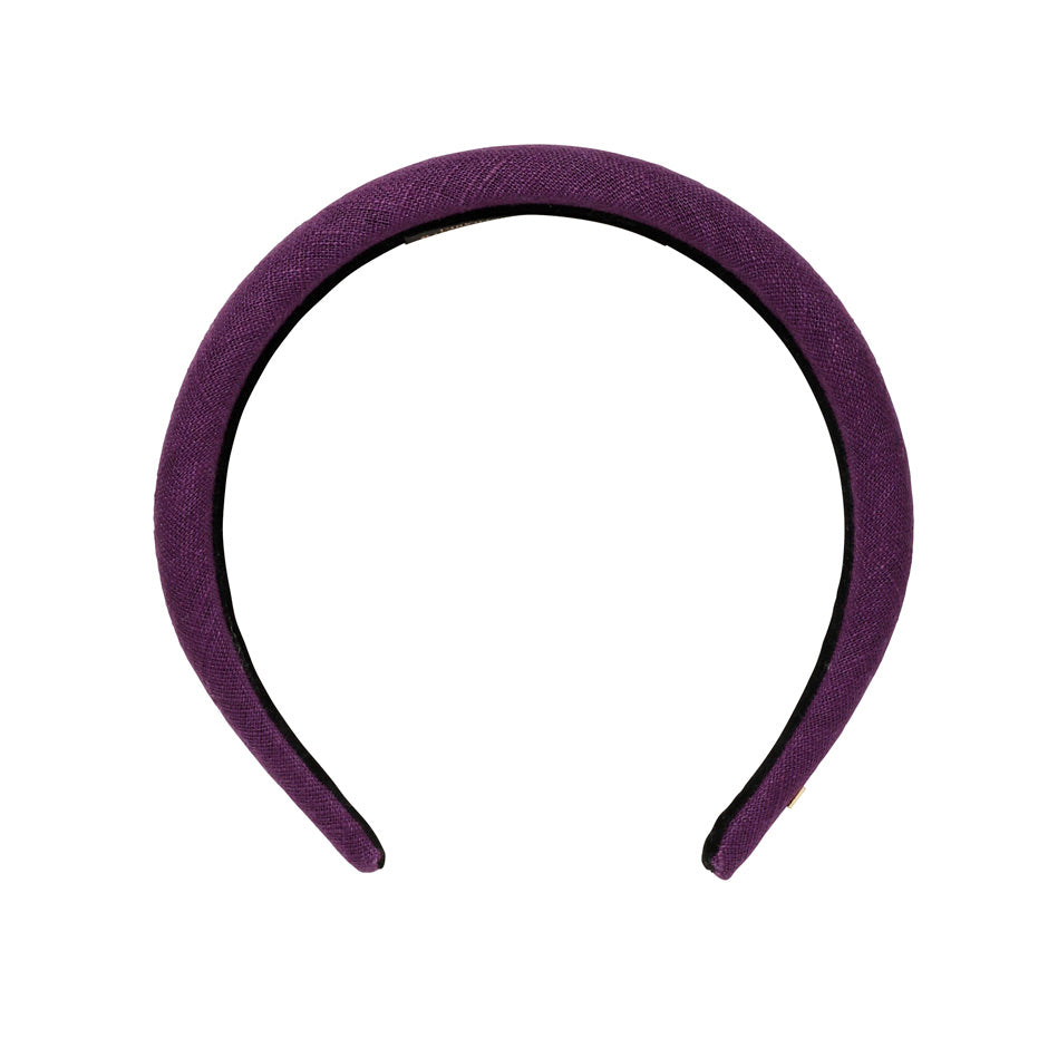 ALEXANDRE DE PARIS [アレクサンドル ドゥ パリ] / HEAD BAND 2.5cm (PURPLE)   [カチューシャ ]