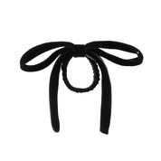 ALEXANDRE DE PARIS [アレクサンドル ドゥ パリ] / RIBBON PONY (BROWN） [ポニーリボンヘアアクセサリー]
