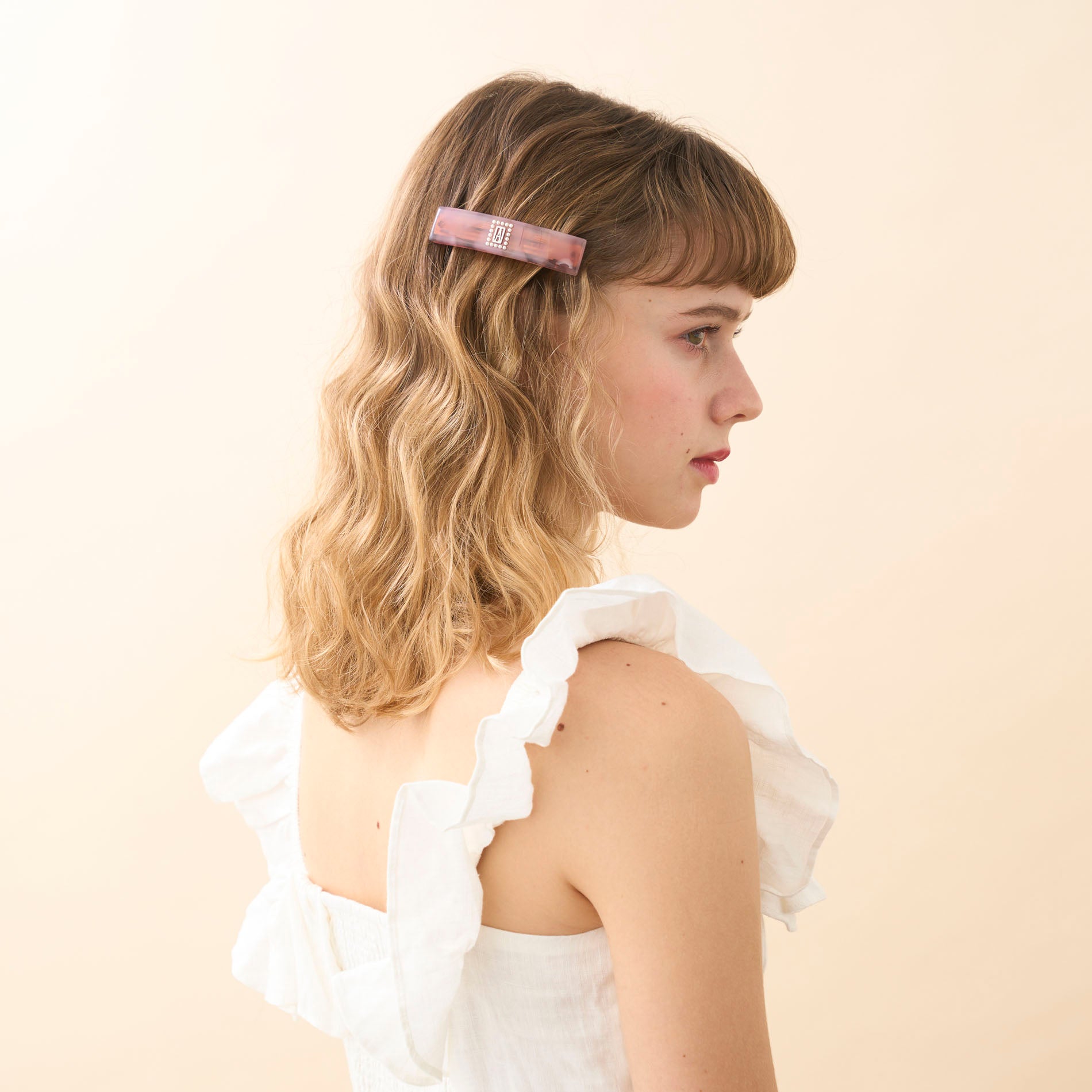 ALEXANDRE DE PARIS [アレクサンドル ドゥ パリ] /VALLETTA 8cm(PINK) [バレッタ8cm]