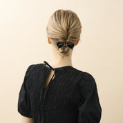 ALEXANDRE DE PARIS [アレクサンドル ドゥ パリ] / SERENITE RIBBON BALLETTA 8cm (BLACK) [セレニテ リボン バレッタ]