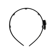 ALEXANDRE DE PARIS [アレクサンドル ドゥ パリ] / EVEIL HEAD BAND 1cm (BLACK) [エベイユ カチューシャ]