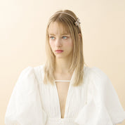 ALEXANDRE DE PARIS [アレクサンドル ドゥ パリ] / EVEIL HEAD BAND 1cm (BEIGE) [エベイユ カチューシャ]