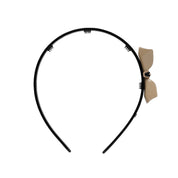 ALEXANDRE DE PARIS [アレクサンドル ドゥ パリ] / SERENITE HEAD BAND 1cm (BLACK) [セレニテ カチューシャ]