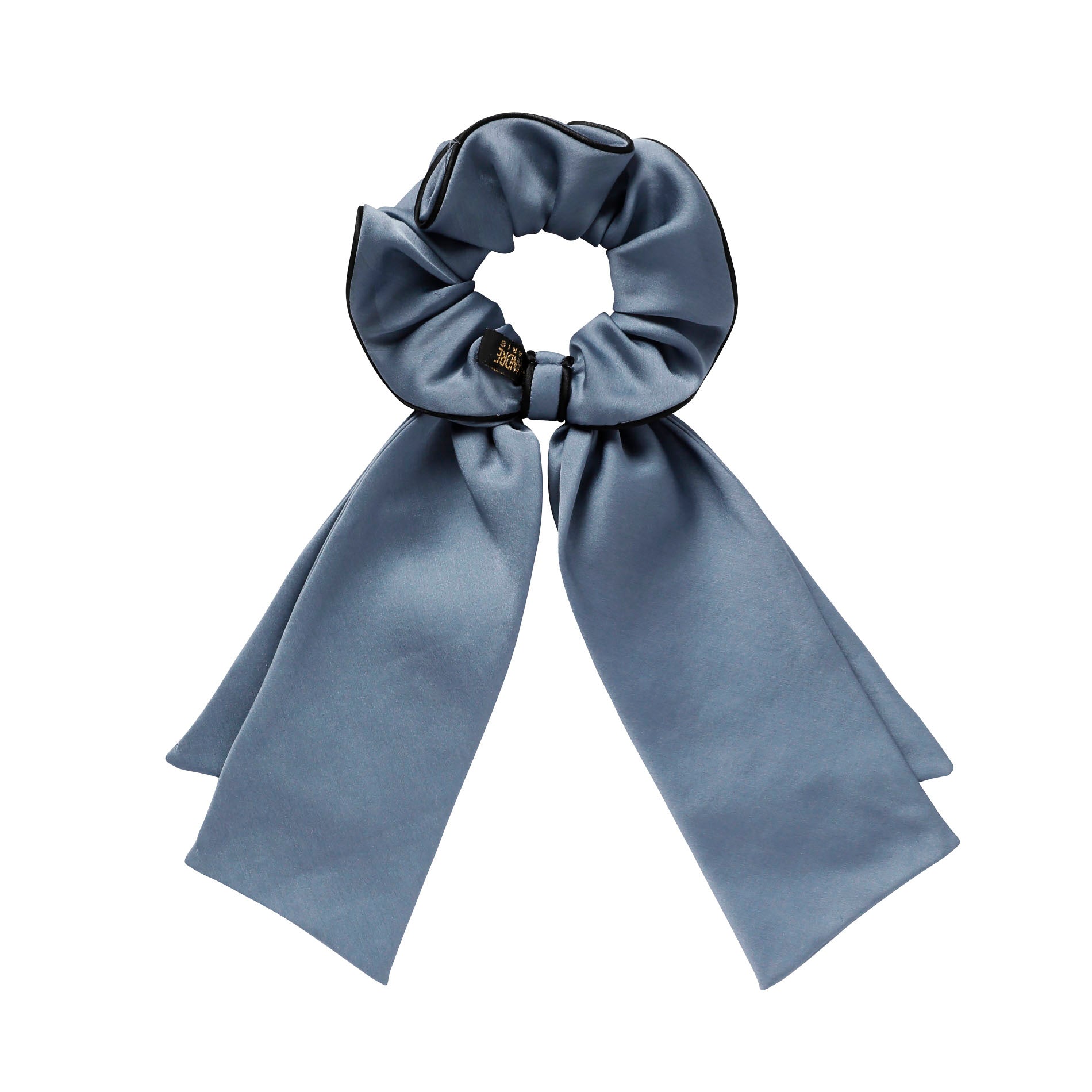 ALEXANDRE DE PARIS [アレクサンドル ドゥ パリ] /SCRUNCHIE（BLUE/GREY）[シュシュ]
